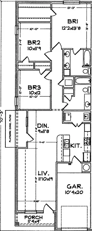 3 bed, 1310 sqft, $1,300 — Photo 4