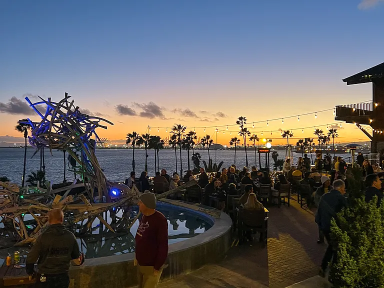 Long Beach Museum of Art, Claire's Restaraunt (very short walk)