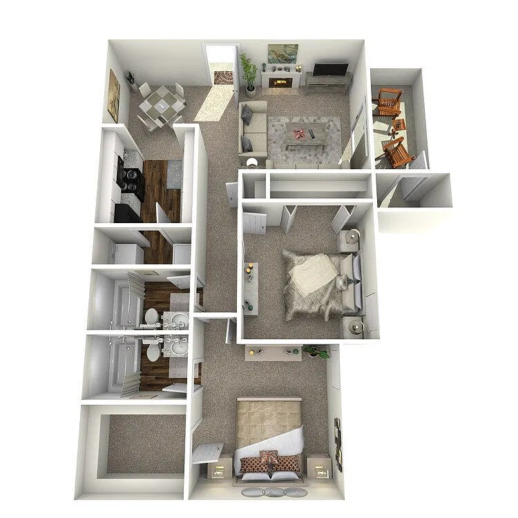 Floor plan Koala - B1U