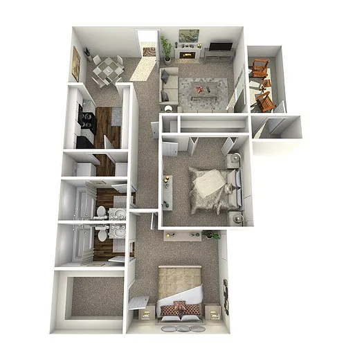 Floor plan Koala - B1