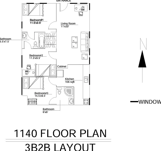 1140 W 37th Pl — Photo 6