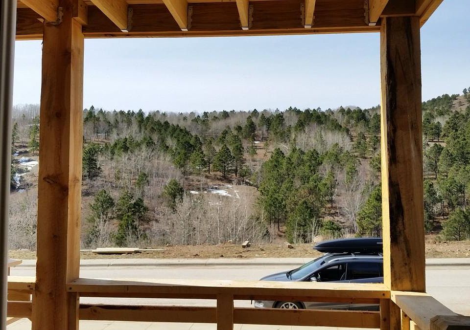 View from upstairs unit