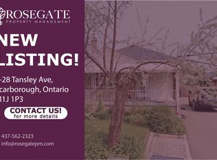 28 Tansley Ave #2, Toronto, ON M1J 1P3