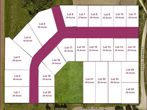 LOT 21 S 10th St, Quasqueton, IA 52326