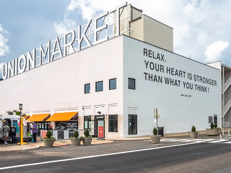 Grab a bite to eat at Union Market; less than a mile away.