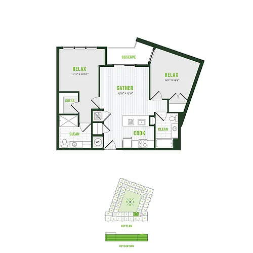 Floor plan B3