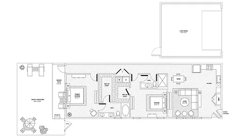 Floor plan B1-Sage