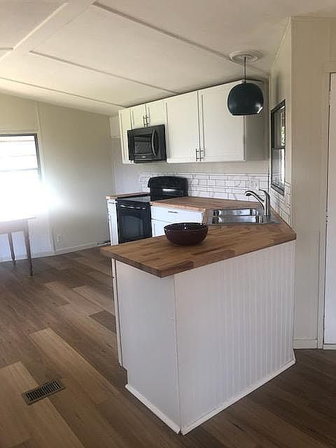 Newly remodeled kitchen