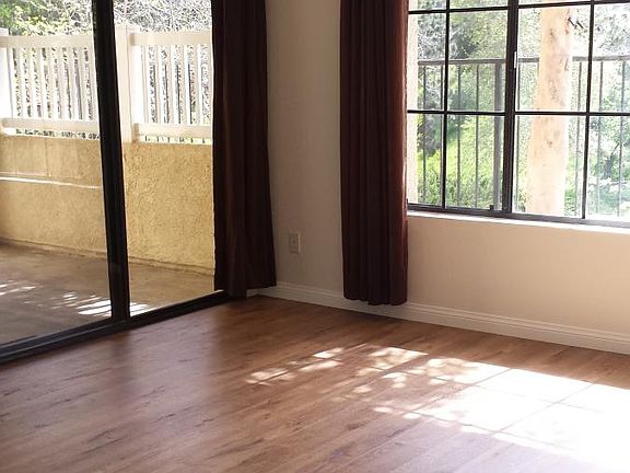 Living room and door to patio