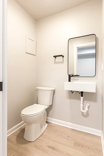Floor plan 2 Bedroom - Renovated Duplex