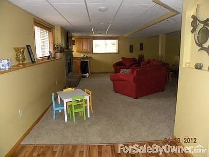 Basement Entertainment Area