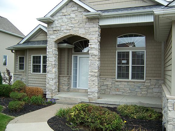 Large low entry front porch 