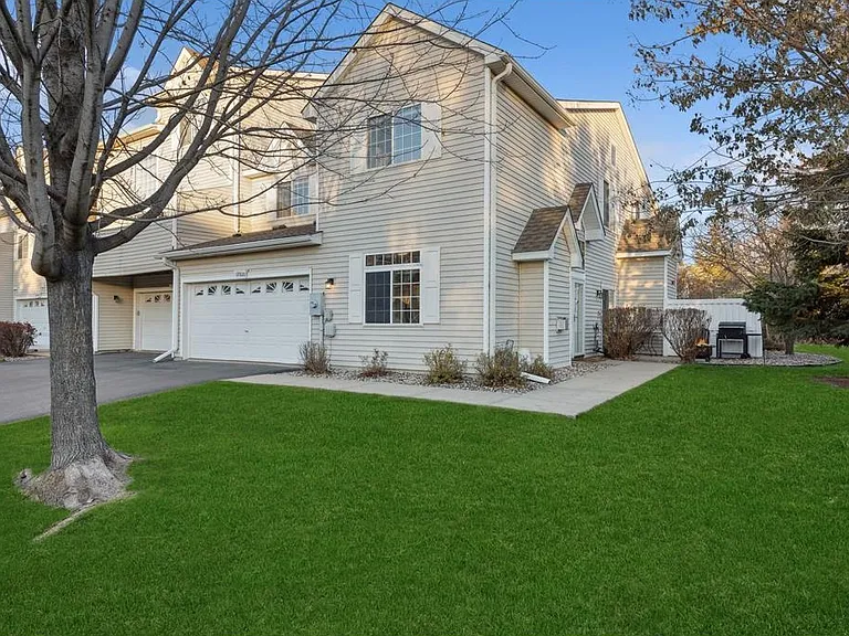 Front Yard view showing Garage
