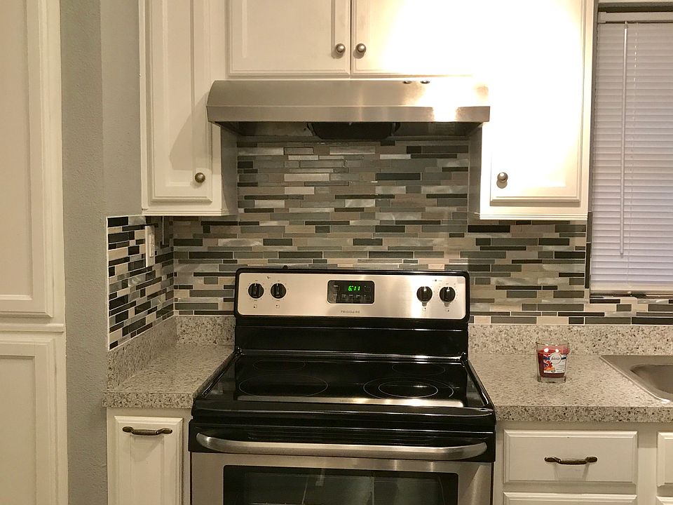 Updated back splash 