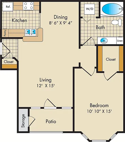 Floor plan B