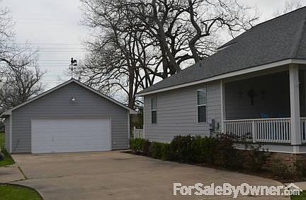 driveway side of house