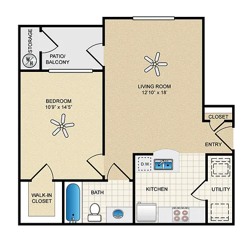 Floor plan A1
