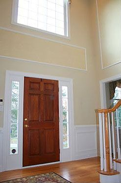 Two-story foyer