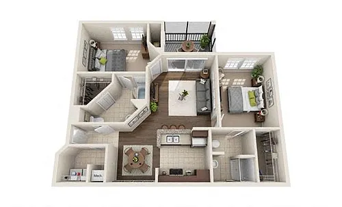 Floor plan Energy - Patio or Solarium