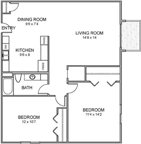 Floor plan Sandy