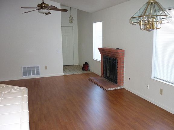 Living room and front door