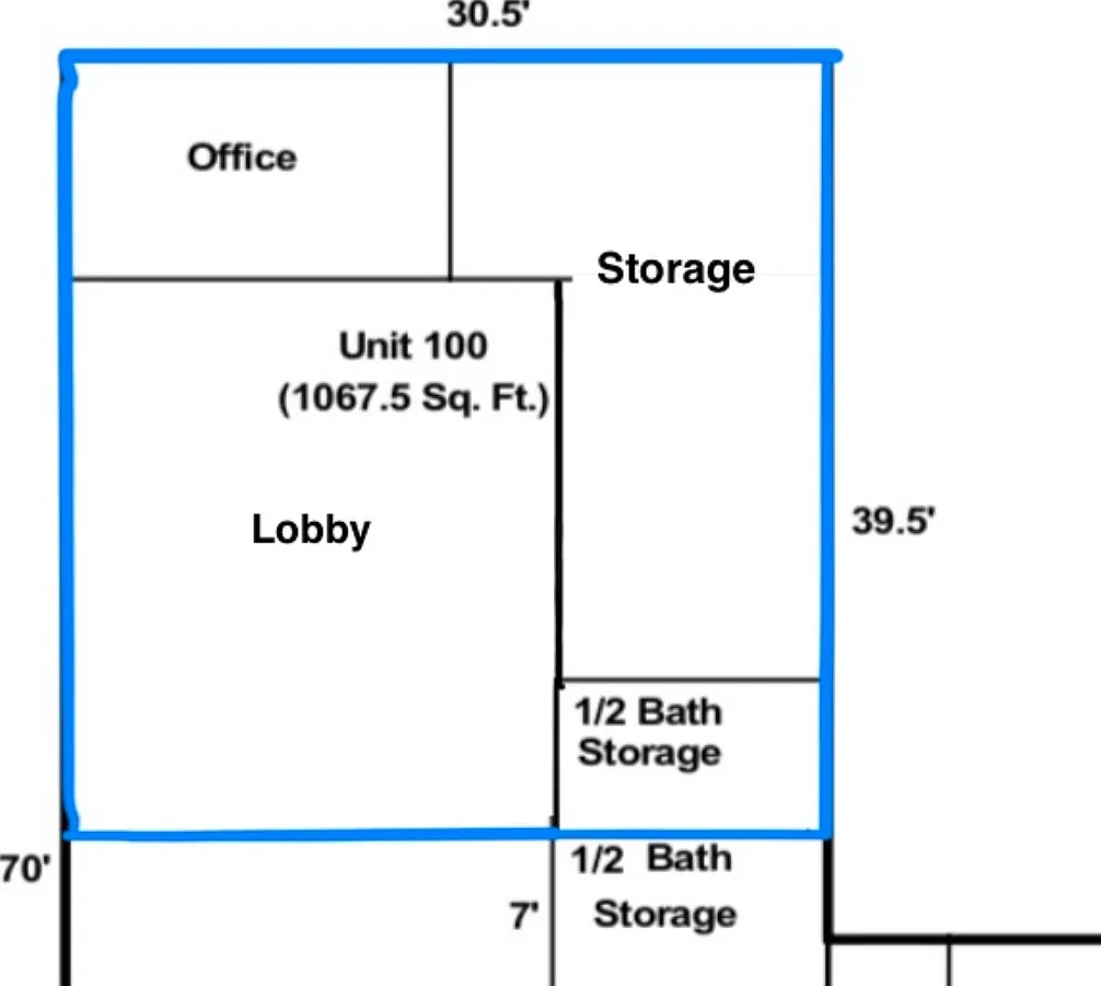 Studio, 1068 sqft, $2,300 — Photo 3
