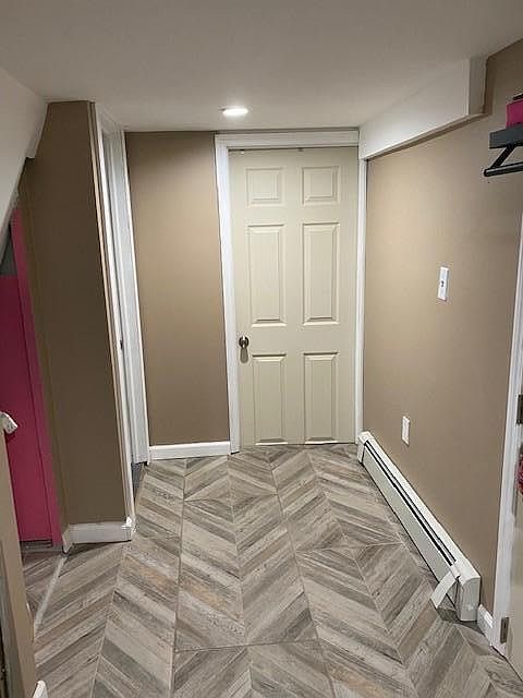 Small hallway to doorway to Room#3