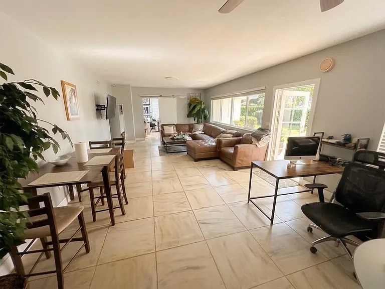 Large Living/Dining Room (furnished)
Expansive open-concept living and dining area _ rare 1,400 sq ft layout you can't find anywhere else in Bay Harbor