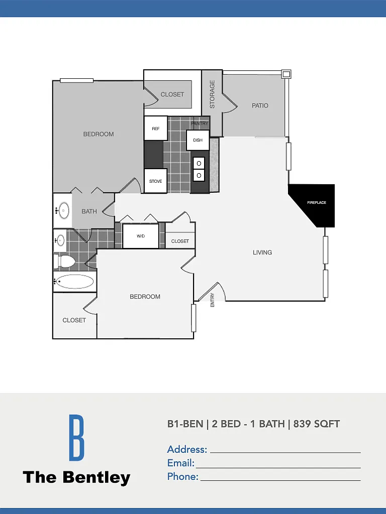 Floor plan B1