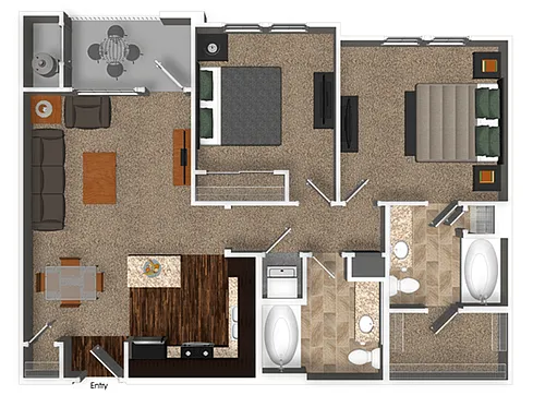 Floor plan B1