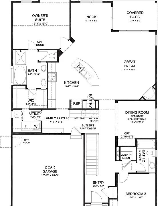 This floor plan is a mirrored elevation (everything is flipped)