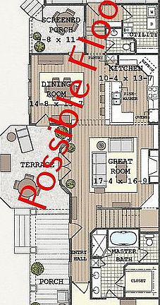 1st Floor with rear garage