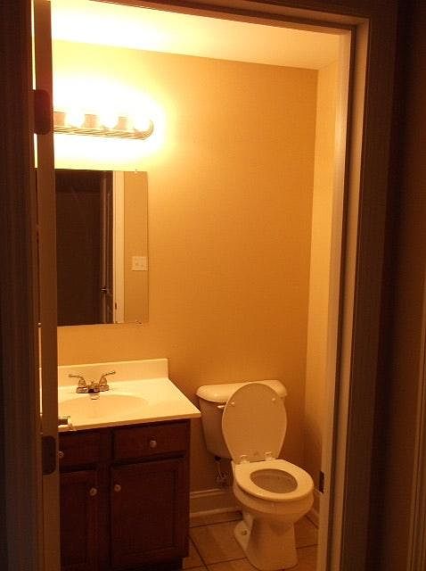 Downstairs half bath