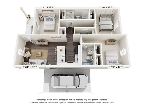 Floor plan Lejeune