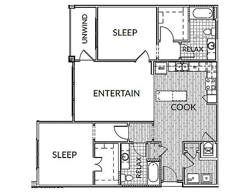 Floor plan B1 Vibe
