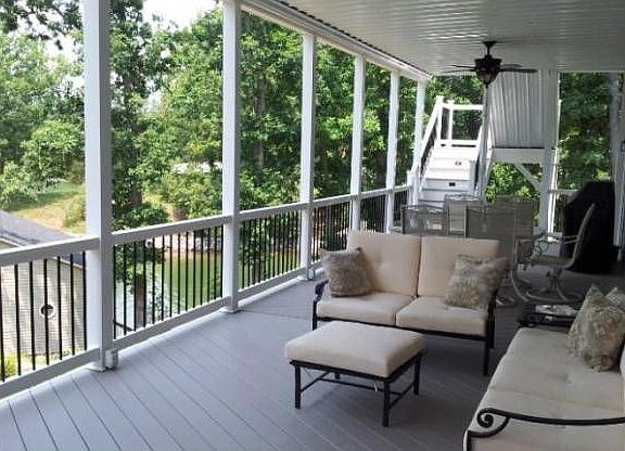 Covered porch