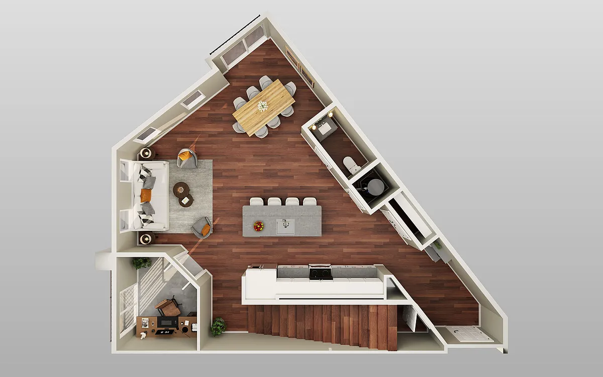 Floor plan Palmetto IV