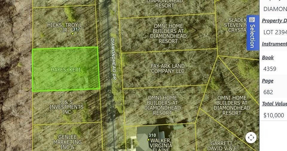 2nd image of LOT 2394 Diamondhead Dr