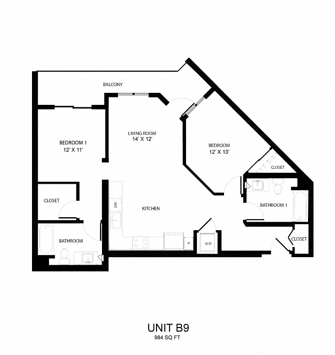Floor plan B9