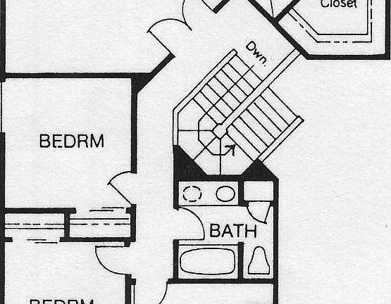 Upstairs Floor Plan