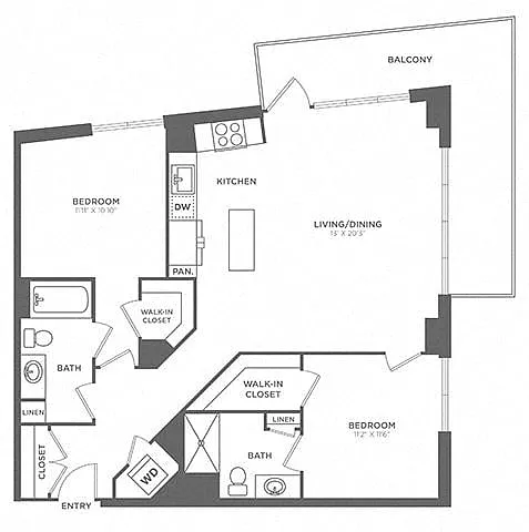 Floor plan B3