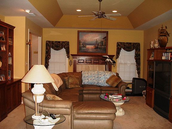 Oversize Living Room with Custom Built Wall Unit