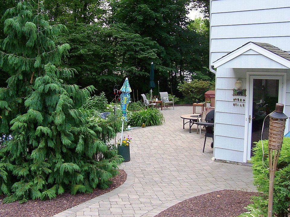 New paver block walk and patio, 1000 sq ft!