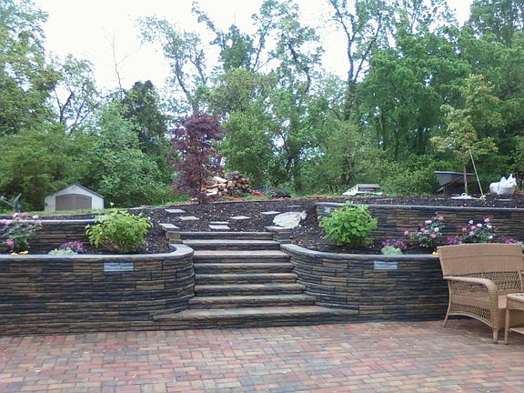 Decorative Stone Patio!