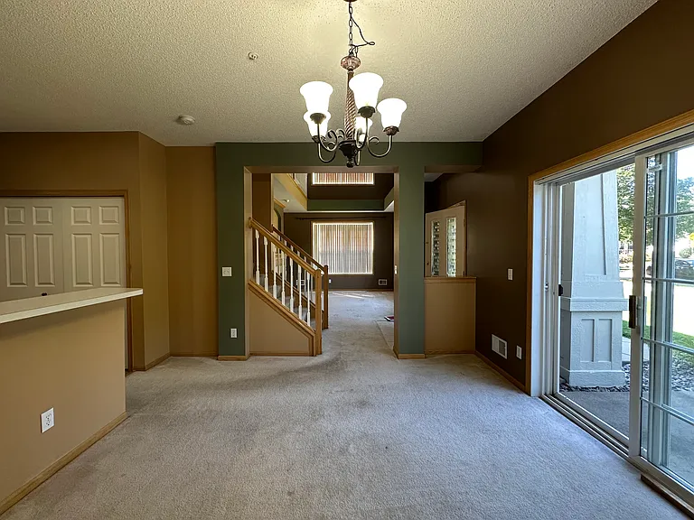 View of Livingroom from dining room