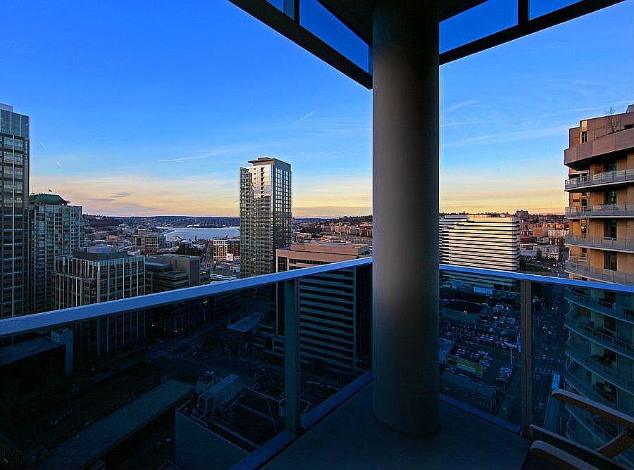 city & water views