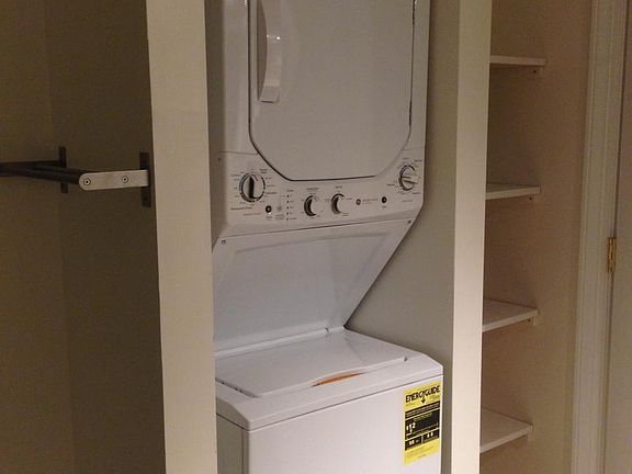 washer and dryer in unit