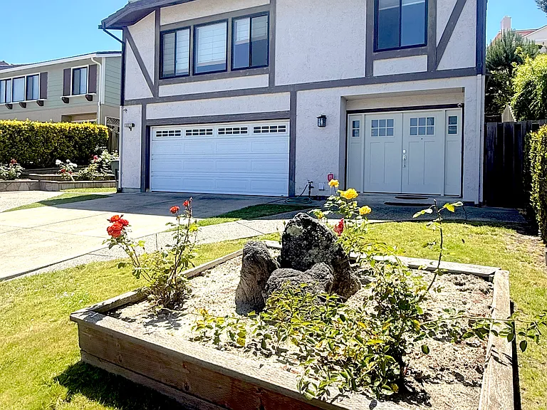 Front of home - Planter Box