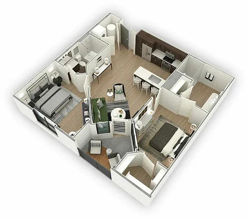 Floor plan B1