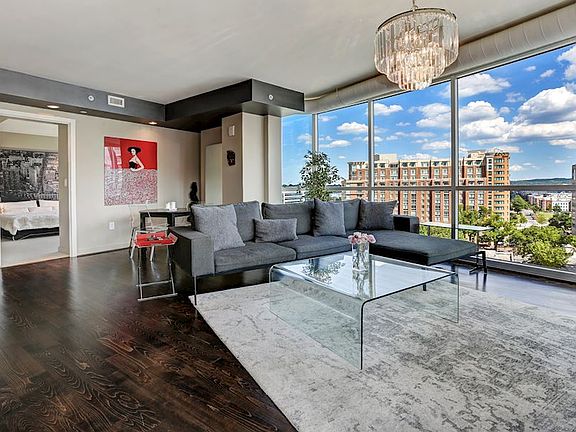 Living Room w/ Floor-to-ceiling Windows